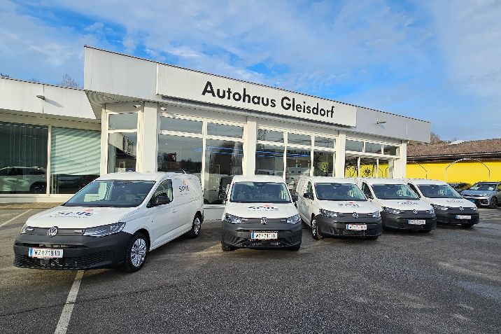 Spie Dürr Autoübergabe Caddys